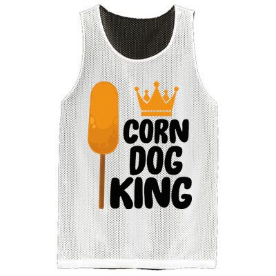 Corndog Costume  Corn Dog King  Mesh Reversible Basketball Jersey Tank