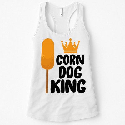Corndog Costume  Corn Dog King  Womens Tank Top