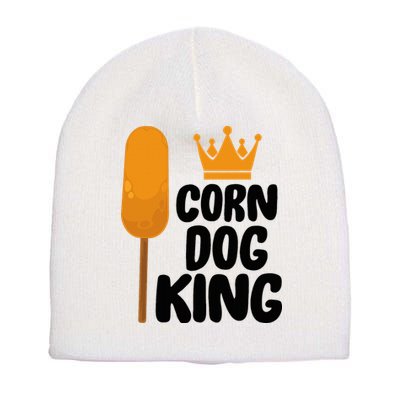 Corndog Costume  Corn Dog King  Short Acrylic Beanie