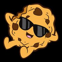 Chocolate Chip Cookie Relaxing Kawaii Cookie 16 in Basic Backpack
