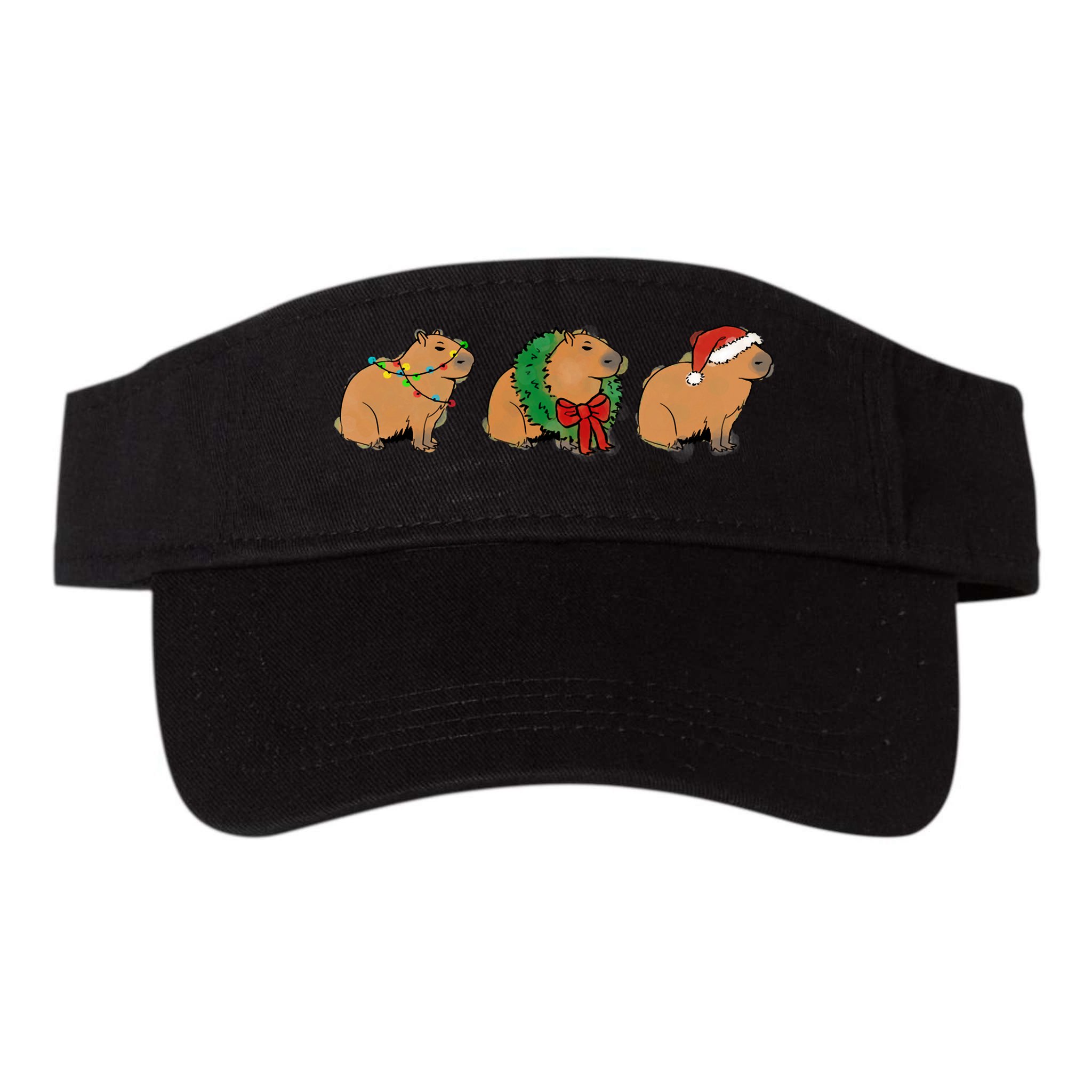 Christmas Capybara Classic Visor