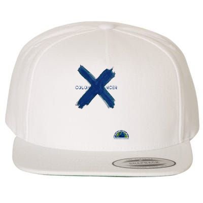 Colorectal Colon Cancer Awareness Cute Gift Wool Snapback Cap