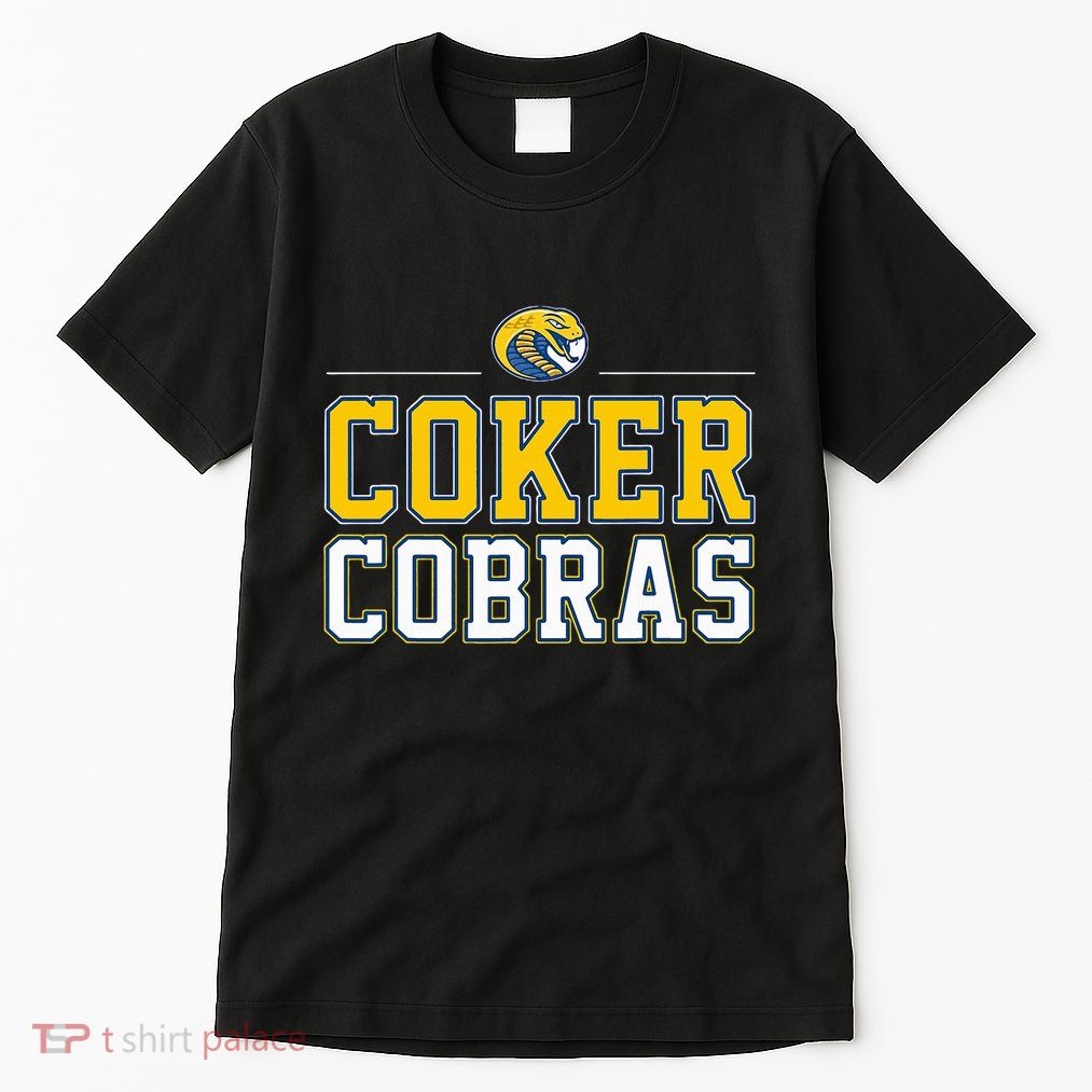 Coker College Cobras Vintage Sports Design Tall T-Shirt