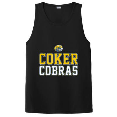 Coker College Cobras Vintage Sports Design PosiCharge Competitor Tank