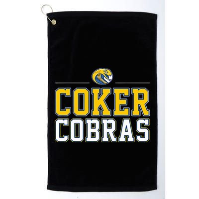 Coker College Cobras Vintage Sports Design Golf Towel