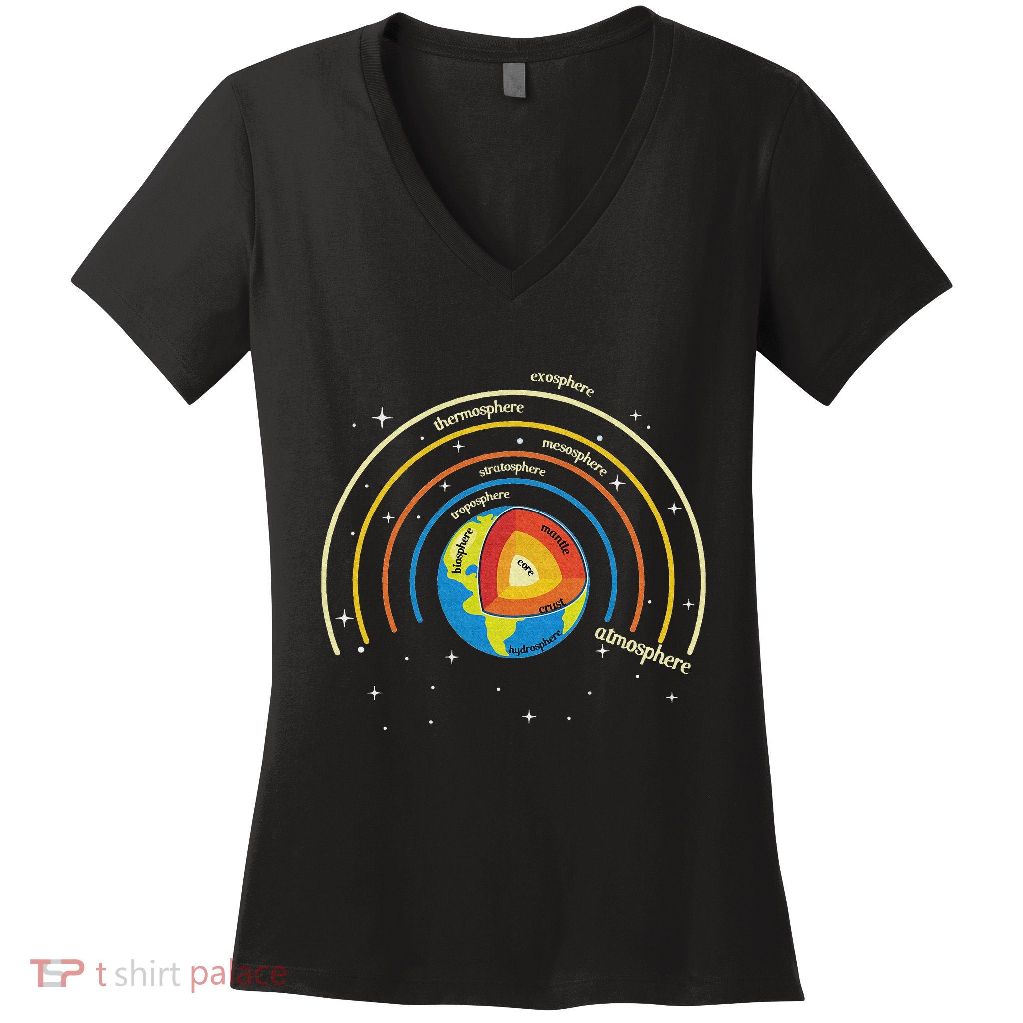 Classical Conversations Cycle 1 Earth Science Homeschool Women's V-Neck T-Shirt