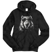 Capybara Capybara Capybara Tie Dye Hoodie