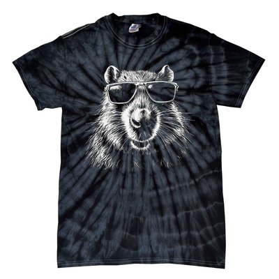 Capybara Capybara Capybara Tie-Dye T-Shirt