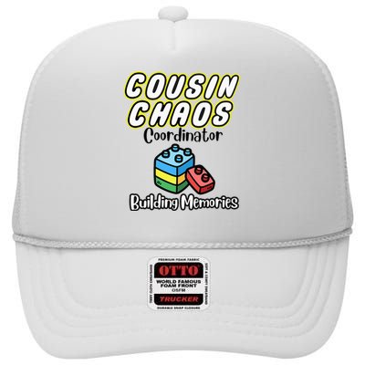 Cousin Chaos Coordinator Building Memories High Crown Mesh Back Trucker Hat