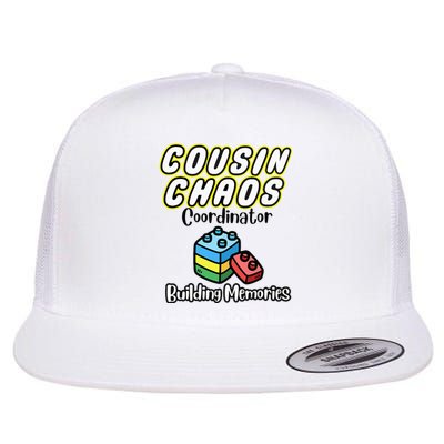 Cousin Chaos Coordinator Building Memories Flat Bill Trucker Hat