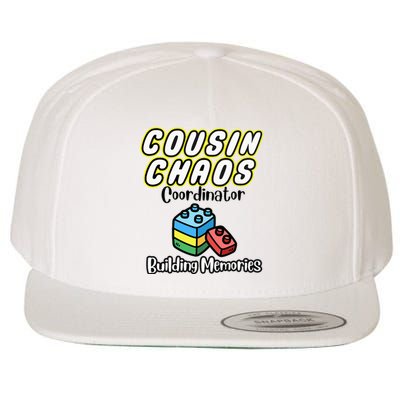 Cousin Chaos Coordinator Building Memories Wool Snapback Cap