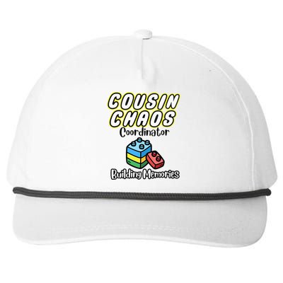 Cousin Chaos Coordinator Building Memories Snapback Five-Panel Rope Hat