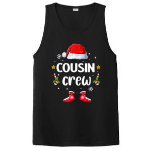 Cousin Crew Christmas Family Squad Naughty Matching Santa Cool Gift PosiCharge Competitor Tank