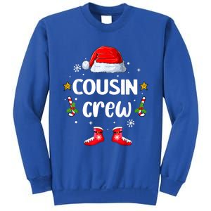 Cousin Crew Christmas Family Squad Naughty Matching Santa Cool Gift Sweatshirt