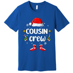 Cousin Crew Christmas Family Squad Naughty Matching Santa Cool Gift Premium T-Shirt