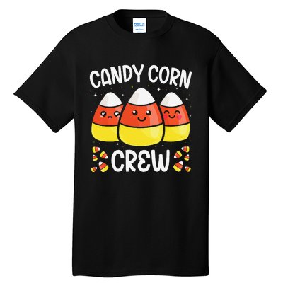 Candy Corn Crew Halloween Costume Friends Gift Tall T-Shirt