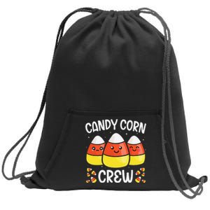 Candy Corn Crew Halloween Costume Friends Gift Sweatshirt Cinch Pack Bag