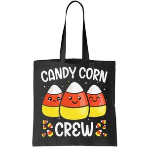 Candy Corn Crew Halloween Costume Friends Gift Tote Bag