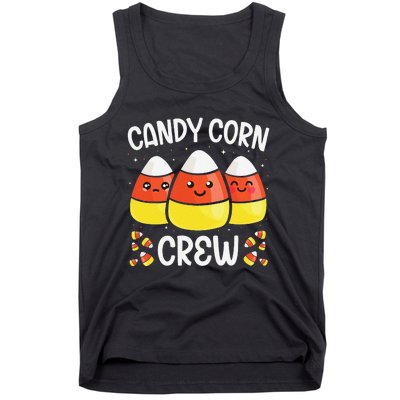 Candy Corn Crew Halloween Costume Friends Gift Tank Top