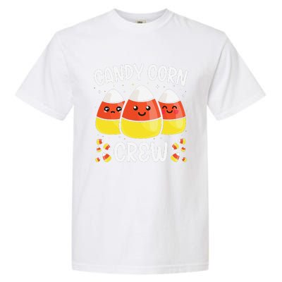 Candy Corn Crew Halloween Costume Friends Gift Garment-Dyed Heavyweight T-Shirt