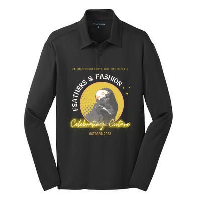 Celebrating Cooture Silk Touch Performance Long Sleeve Polo