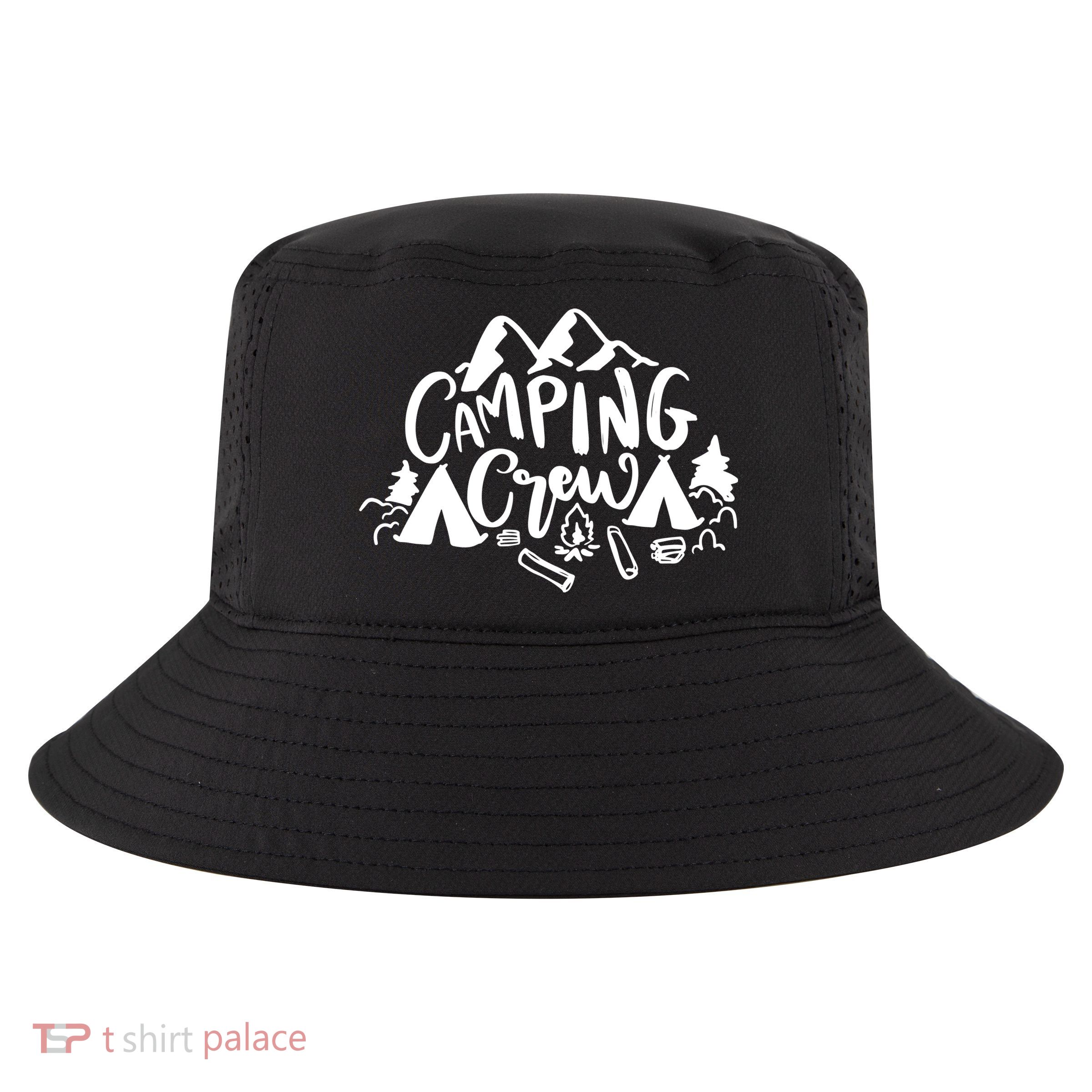 Camping Crew Camp Trip For Campers Cool Comfort Performance Bucket Hat