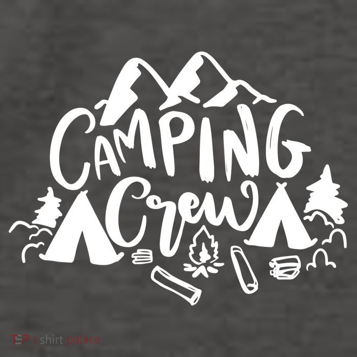 Camping Crew Camp Trip For Campers Vector Backpack