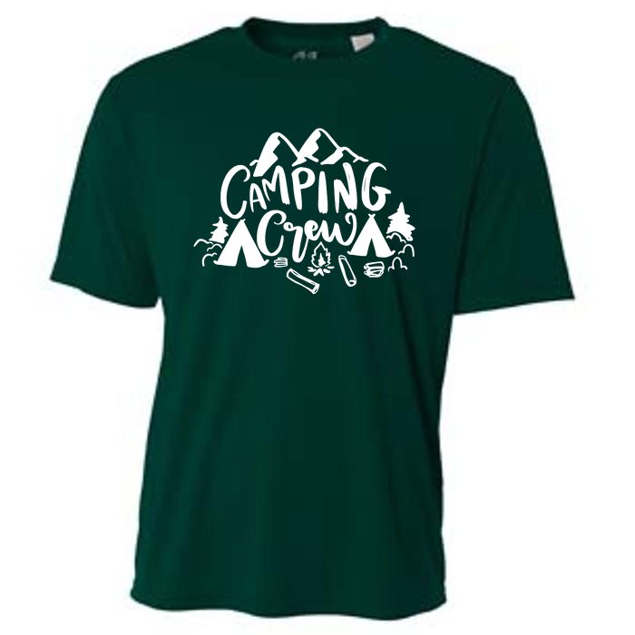 Camping Crew Camp Trip For Campers Cooling Performance Crew T-Shirt