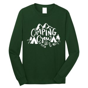 Camping Crew Camp Trip For Campers Long Sleeve Shirt