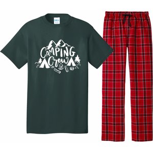 Camping Crew Camp Trip For Campers Pajama Set