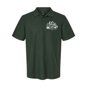 Camping Crew Camp Trip For Campers Softstyle Adult Sport Polo