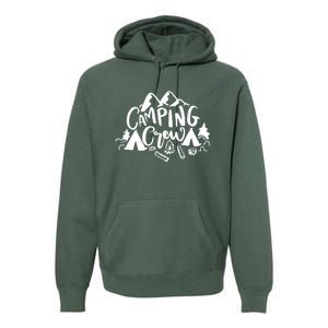 Camping Crew Camp Trip For Campers Premium Hoodie