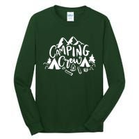 Camping Crew Camp Trip For Campers Tall Long Sleeve T-Shirt