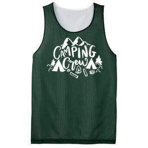 Camping Crew Camp Trip For Campers Mesh Reversible Basketball Jersey Tank