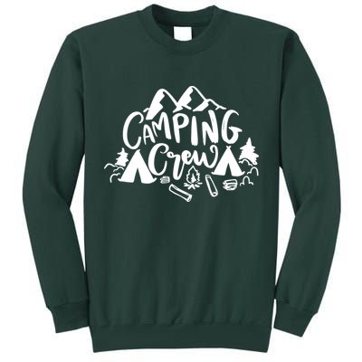 Camping Crew Camp Trip For Campers Tall Sweatshirt