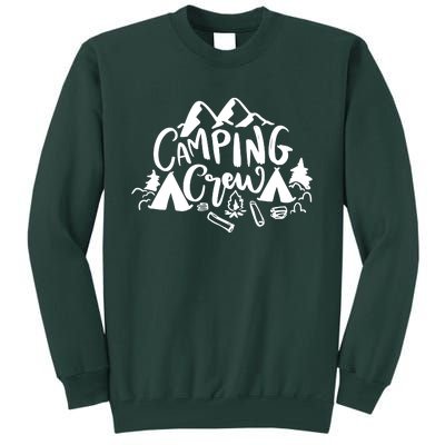 Camping Crew Camp Trip For Campers Tall Sweatshirt