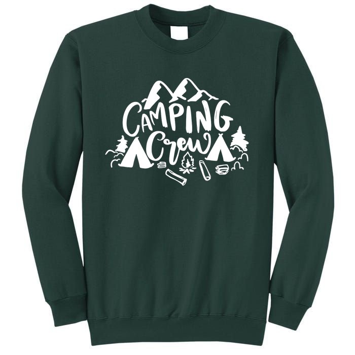 Camping Crew Camp Trip For Campers Tall Sweatshirt