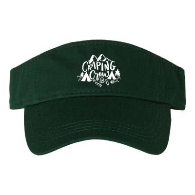 Camping Crew Camp Trip For Campers Visor