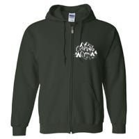 Camping Crew Camp Trip For Campers Full Zip Hoodie