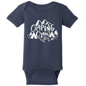 Camping Crew Camp Trip For Campers Baby Bodysuit