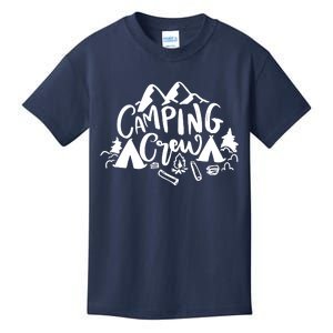 Camping Crew Camp Trip For Campers Kids T-Shirt