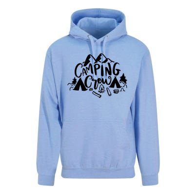 Camping Crew Camp Trip For Campers Unisex Surf Hoodie