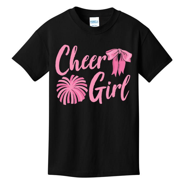 Cheer Cheerleader  Cheering Practice Cheerleading Kids T-Shirt