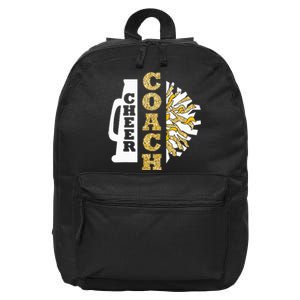 Cheer Coach Cheerleader Coach Cheerleading Coach 16 in Basic Backpack