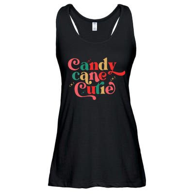 Candy Cane Cutie Funny Christmas Boy Girls Xmas Pajama Ladies Essential Flowy Tank