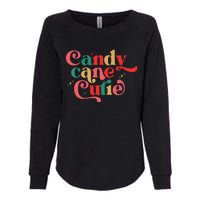 Candy Cane Cutie Funny Christmas Boy Girls Xmas Pajama Womens California Wash Sweatshirt