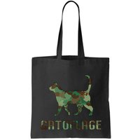 Camo Cat Catoflage Funny Cat Lover Cute Kitten Meow Cats Bag