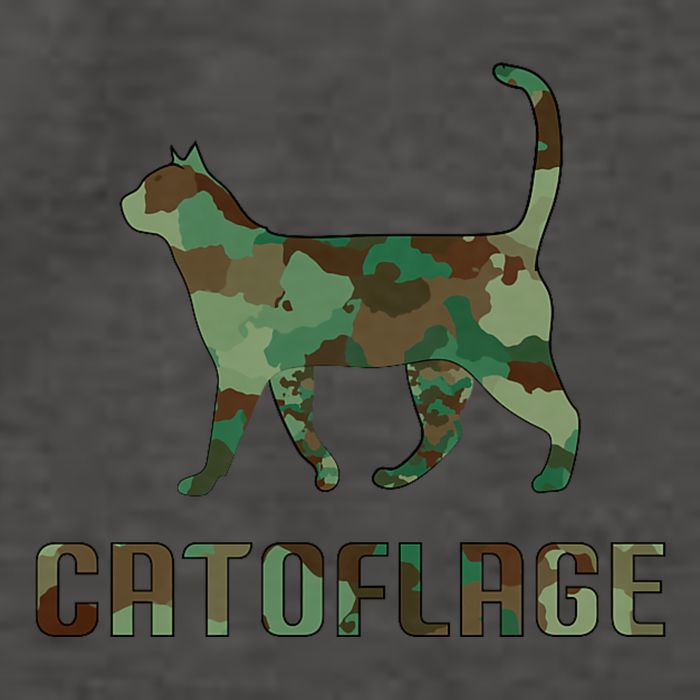 Camo Cat Catoflage Funny Cat Lover Cute Kitten Meow Cats Vector Backpack