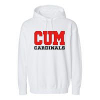 Cum C.A.R.D.I.N.A.L.S Christian University Michigan Garment-Dyed Fleece Hoodie