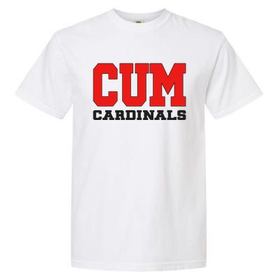 Cum C.A.R.D.I.N.A.L.S Christian University Michigan Garment-Dyed Heavyweight T-Shirt